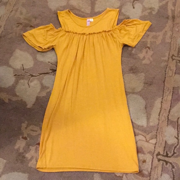 Alya Dresses & Skirts - Mustard colored cotton dress